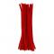 Red Chenille Stems/Pipe Cleaners 25/Pkg